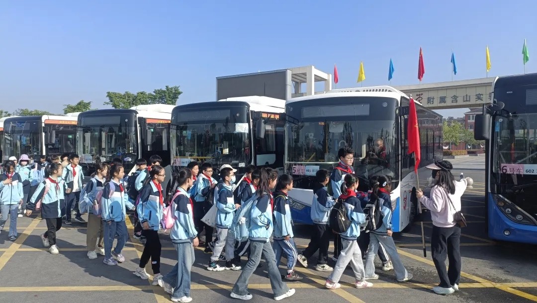 馬鞍山長客：含山長運大力拓展春季研學包車業(yè)務